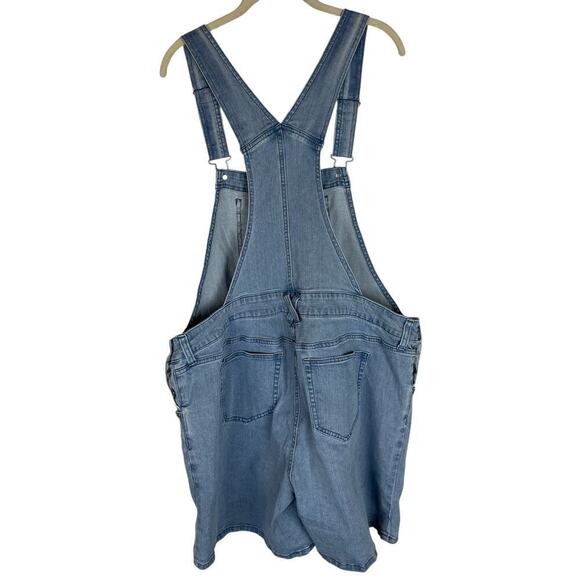 Her Universe Star Wars the Mandalorian the Child Denim Shortalls Size 2X - Picture 3 of 8